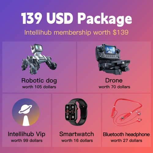 139 USD Package Intellihub membership worth $139