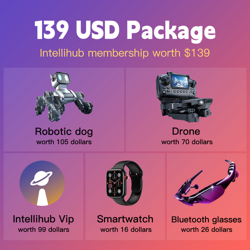 139 USD Package Intellihub membership worth $139