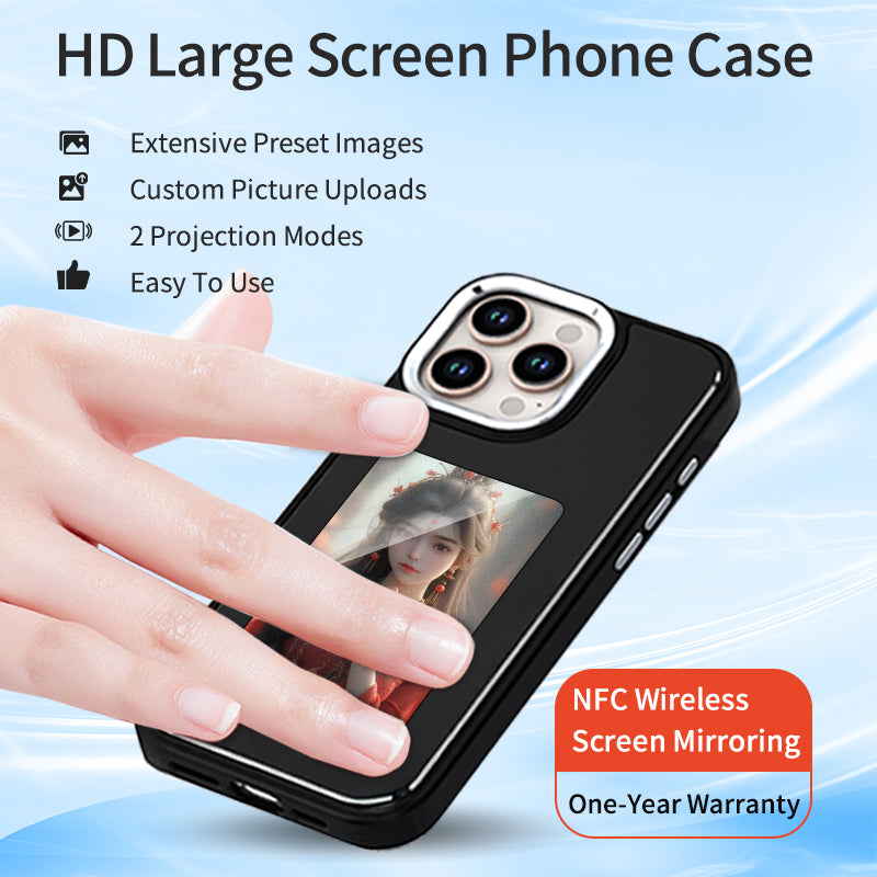 HIGH-DEFINITION OVERSIZED EINK PHONE CASE