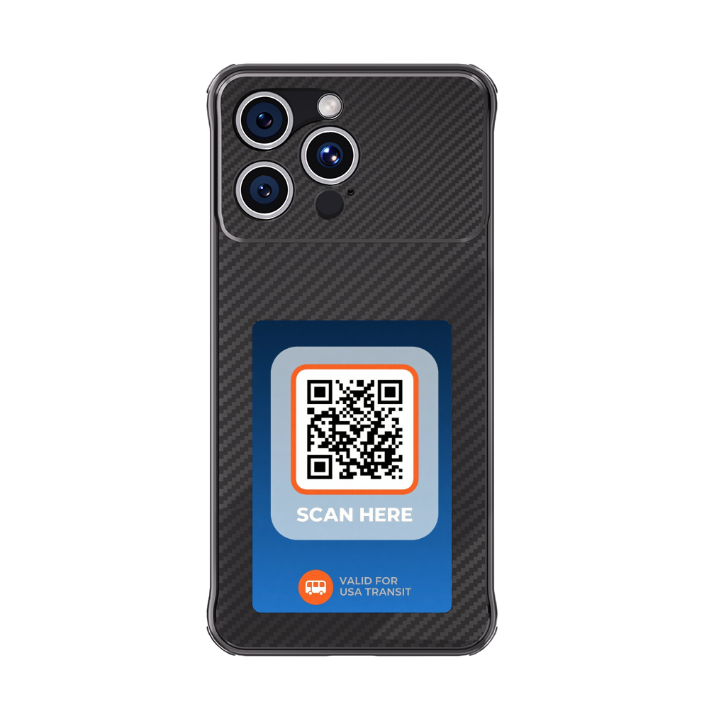 iPhone 14用4色HD Eインクカーボンファイバーテクスチャケース